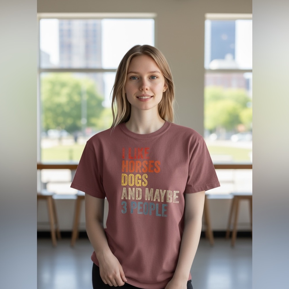 Dog Lover T-Shirt, size S, Pets, funny graphic, animal lover